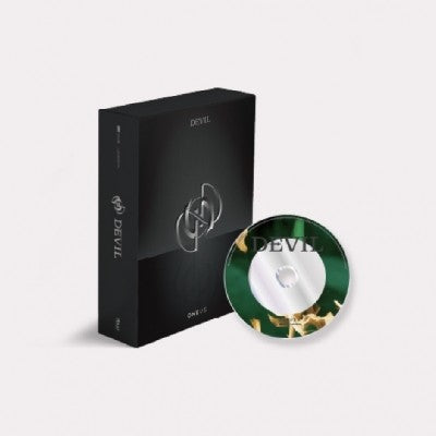 ONEUS 1st Album - DEVIL (Black ver.) CD + Poster - kpoptown.ca