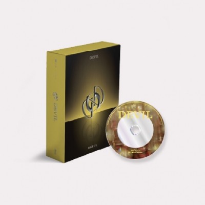 ONEUS 1st Album - DEVIL (Yellow ver.) CD + Poster - kpoptown.ca