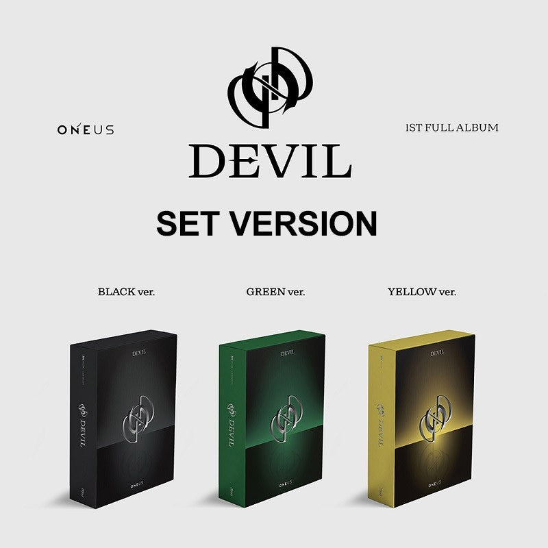 [SET] ONEUS 1st Album - DEVIL (SET ver.) 3CD - kpoptown.ca