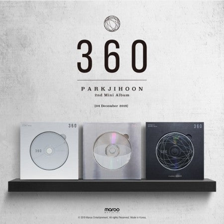 PARK JIHOON 2nd Mini Album - 360 (Random Ver.) CD - kpoptown.ca