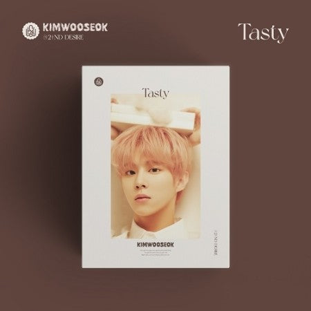 Kim Woo Seok 2nd Desire - TASTY (Cream Ver.) CD + Poster - kpoptown.ca