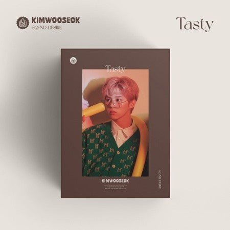 Kim Woo Seok 2nd Desire - TASTY (Cookie Ver.) CD + Poster - kpoptown.ca