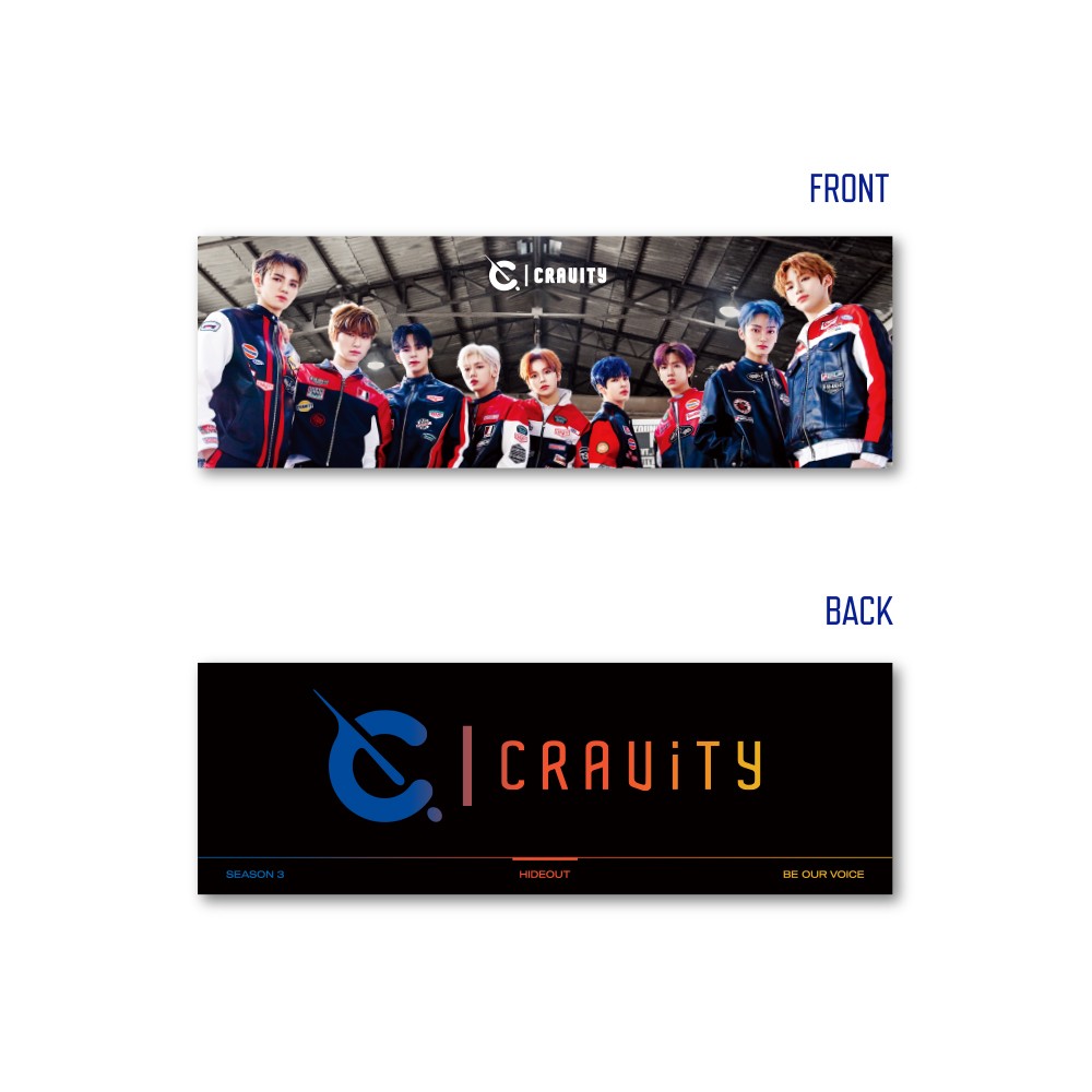 CRAVITY SEASON 3 Goods - PHOTO SLOGAN - kpoptown.ca