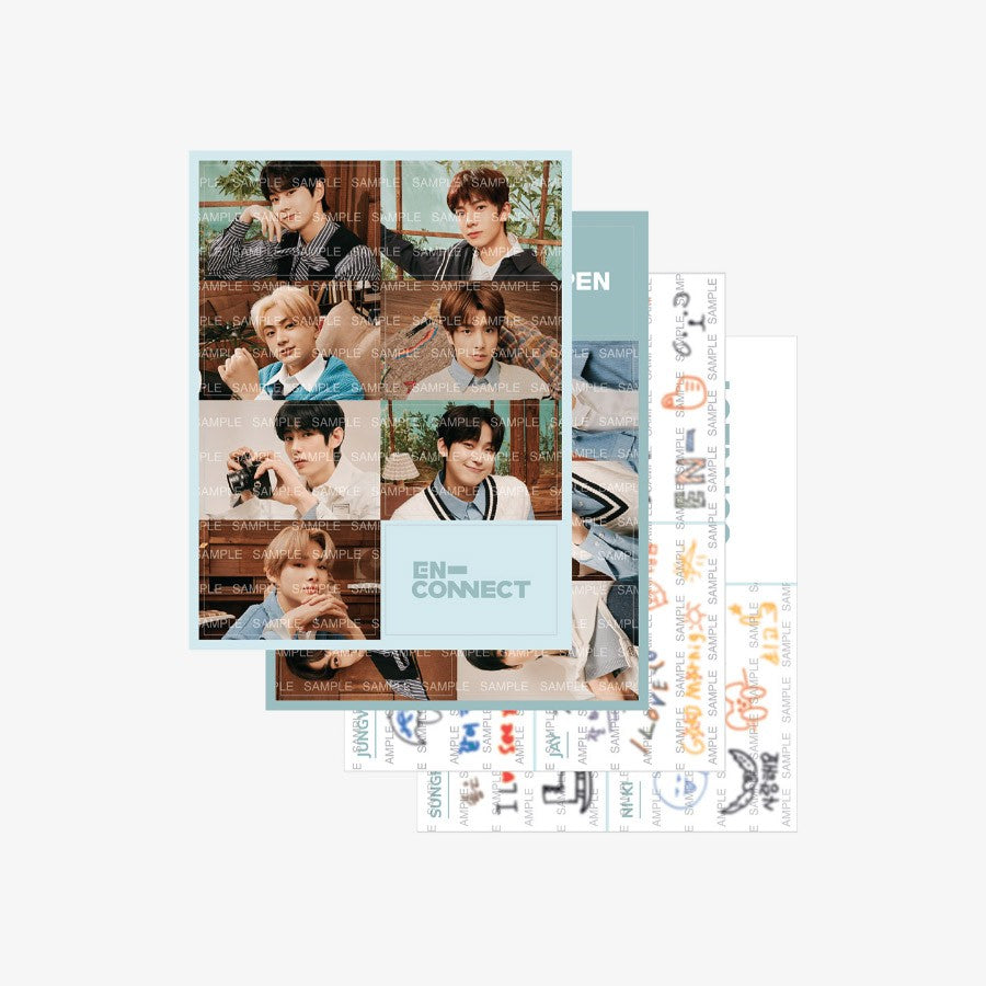 ENHYPEN EN-CONNECT Goods - Sticker Set - kpoptown.ca