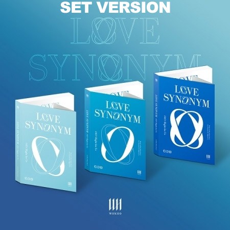 [SET] WONHO 1st Mini Album Part2 - LOVE SYNONYM 2. Right for Us (Set Ver.) 3CD - kpoptown.ca