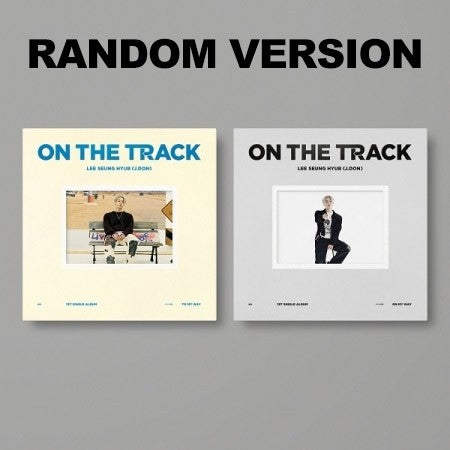 LEE SEUNG HYUB (J.DON) 1st Single Album - ON THE TRACK (Random Ver.) CD + Poster - kpoptown.ca