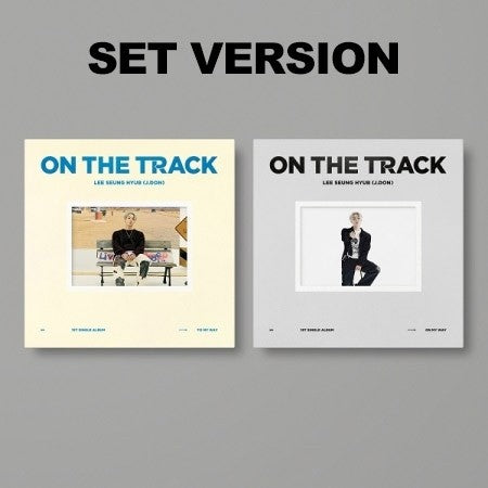 [SET] LEE SEUNG HYUB (J.DON) 1st Single Album - ON THE TRACK (SET Ver.) 2CD - kpoptown.ca