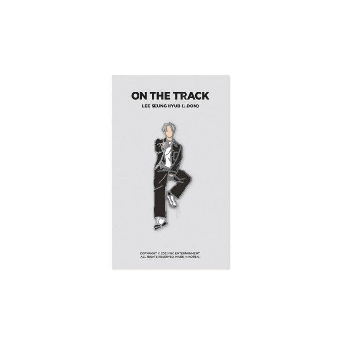 J.DON ON THE TRACK Goods - METAL BADGE - kpoptown.ca