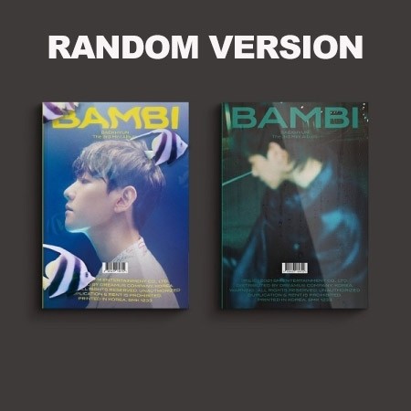 BAEKHYUN 3rd Mini Album - BAMBI Photobook Ver. (Random Ver.) CD + Poster - kpoptown.ca