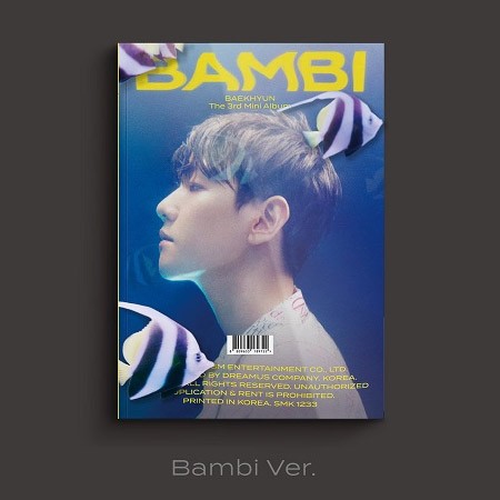 BAEKHYUN 3rd Mini Album - BAMBI Photobook Ver. (Bambi Ver.) CD + Poster - kpoptown.ca