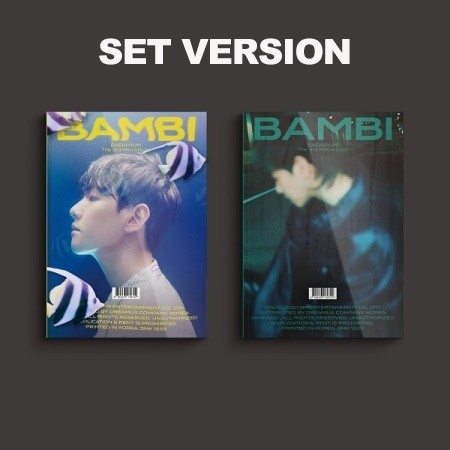 [SET] BAEKHYUN 3rd Mini Album - BAMBI Photobook Ver. (SET Ver.) 2CD - kpoptown.ca