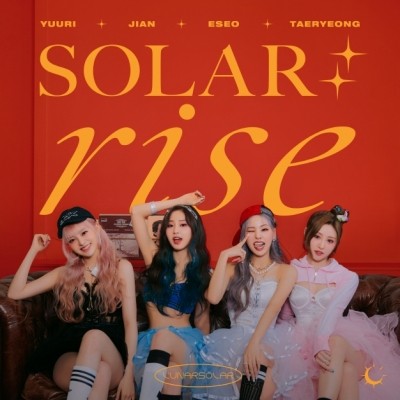 LUNARSOLAR 2nd single Album - SOLAR : rise CD + Poster - kpoptown.ca