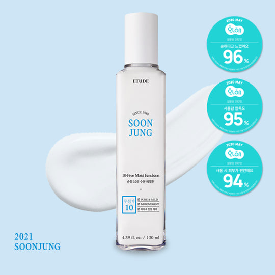 [ETUDE HOUSE] SOONJUNG 10-Free Moist Emulsion 130ml - kpoptown.ca