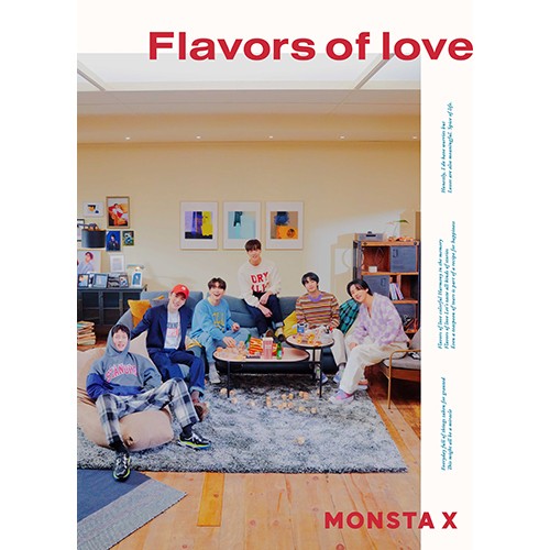 [Japanese Edition] MONSTA X 3rd Album - Flavors of love (1st Limited Edition) CD + DVD - kpoptown.ca