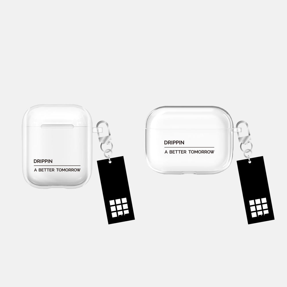 DRIPPIN A BETTER TOMORROW Goods - AIRPODS CASE & KEYRING SET - kpoptown.ca