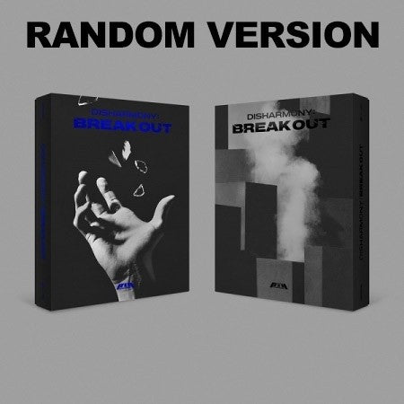 P1Harmony 2nd Mini Album - DISHARMONY : BREAK OUT (Random Ver.) CD - kpoptown.ca