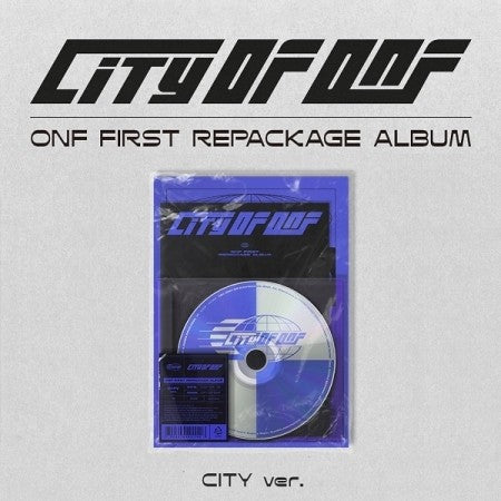 ONF 1st Repackage Album - CITY OF ONF (CITY ver.) CD+ Poster - kpoptown.ca