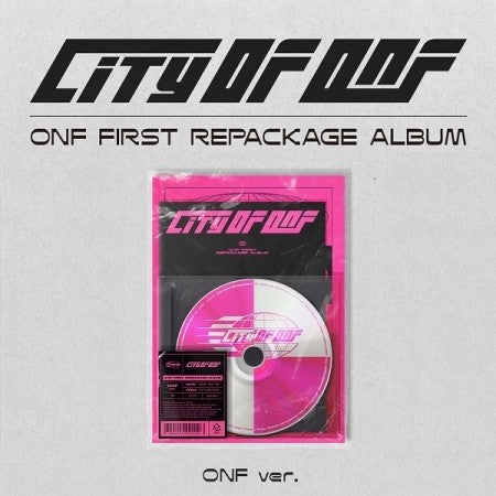 ONF 1st Repackage Album - CITY OF ONF (ONF ver.) CD+ Poster - kpoptown.ca