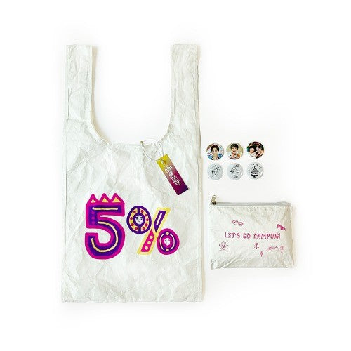 Playlist 100th Day Anniversary Goods - Tyvek Bag + Tyvek Pouch + Badge Set - kpoptown.ca