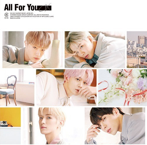 [Japanese Edition] CIX 2nd Single Album - All For You (Type.A) CD - kpoptown.ca