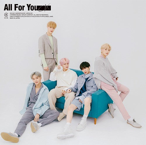 [Japanese Edition] CIX 2nd Single Album - All For You (Type.B) CD - kpoptown.ca