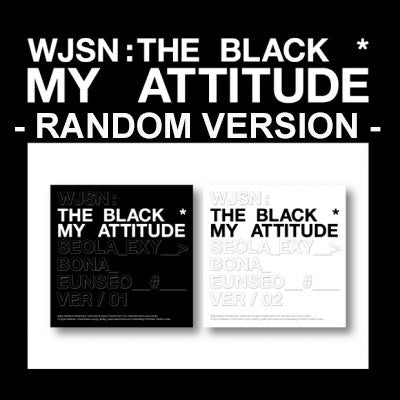 WJSN 1st Single Album - My attitude (Random Ver) CD + Poster - kpoptown.ca