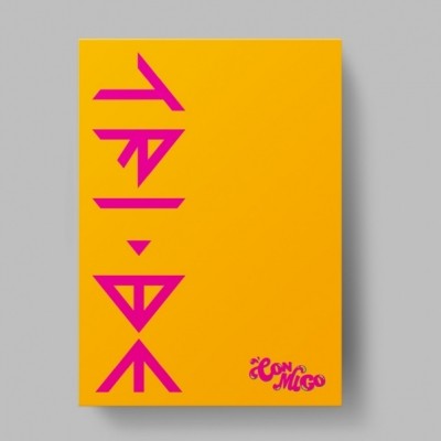 TRI.BE 2nd Single Album - CONMIGO CD + Poster - kpoptown.ca