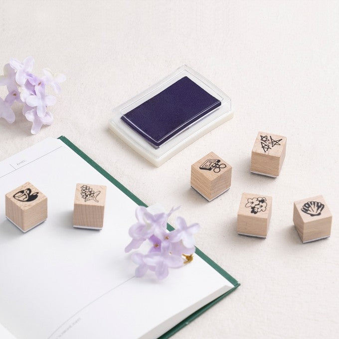 IU LILAC Goods - Wood Stamp Set - kpoptown.ca