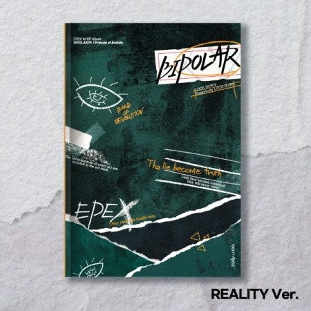 EPEX 1st EP Album - Bipolar Pt.1 Perlude of Anxiety (REALITY Ver.) CD + Poster - kpoptown.ca