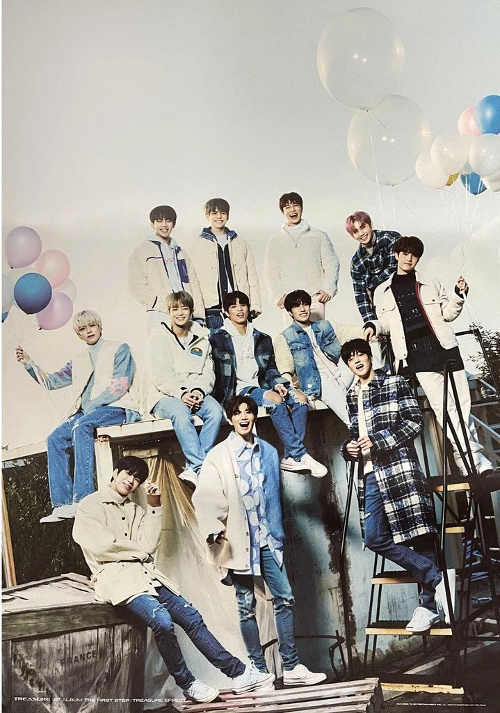 [Poster] TREASURE 1st Album - THE FIRST STEP : TREASURE EFFECT Poster - kpoptown.ca