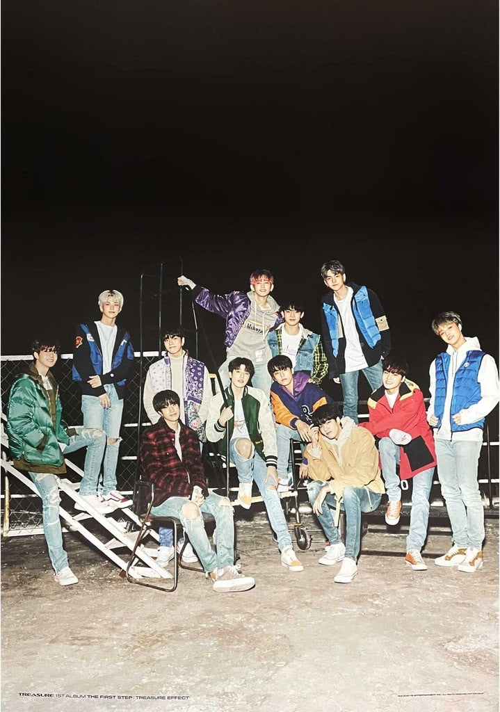 [Poster] TREASURE 1st Album - THE FIRST STEP : TREASURE EFFECT Poster - kpoptown.ca