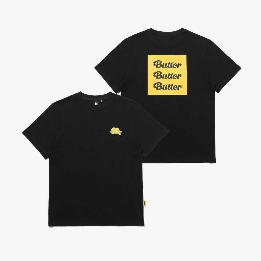 BTS Butter Goods - S/S T-Shirt (Black) - kpoptown.ca