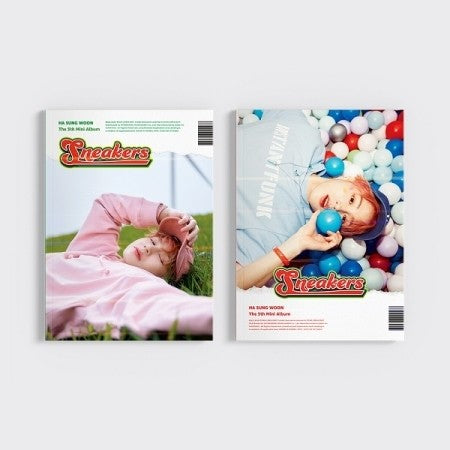 [SET] Ha Sung Woon 5th Mini Album - Sneakers (SET ver.) 2CD + 2Poster - kpoptown.ca
