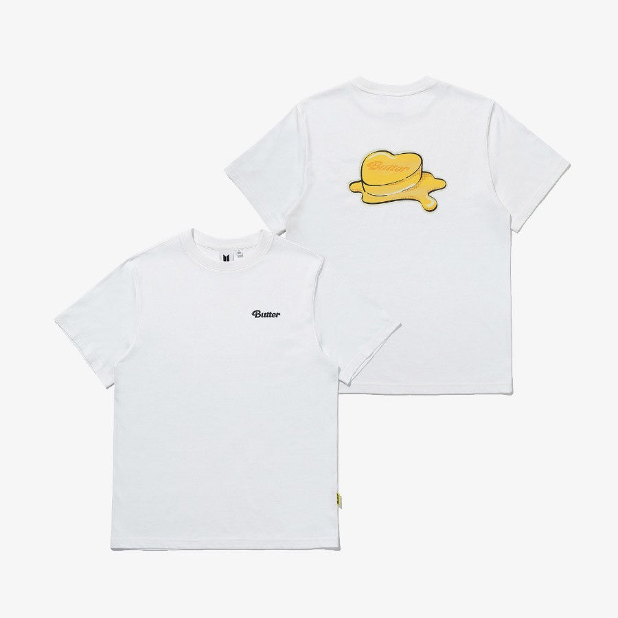 BTS Butter Goods - S/S T-Shirt (White) - kpoptown.ca