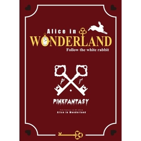 Pink Fantasy 1st EP Album - Alice in Wonderland (Wonderland Ver.) CD + Poster - kpoptown.ca