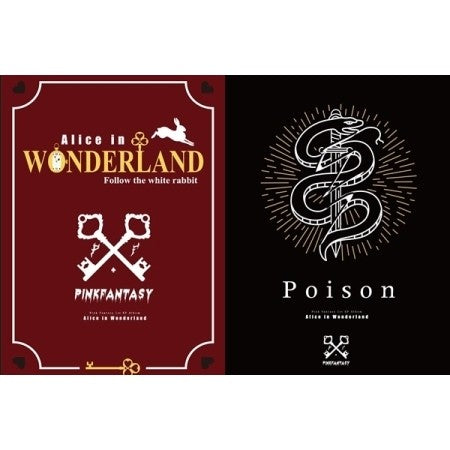 [SET] Pink Fantasy 1st EP Album - Alice in Wonderland (SET Ver.) 2CD + 2Poster - kpoptown.ca