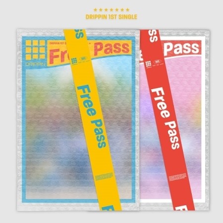 [SET] DRIPPIN 1st Single Album - Free Pass (SET ver.) 2CD + 2Poster - kpoptown.ca