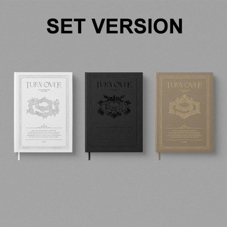 [SET] SF9 9th Mini Album - TURN OVER Standard Edition (SET Ver.) 3CD + 3Poster - kpoptown.ca