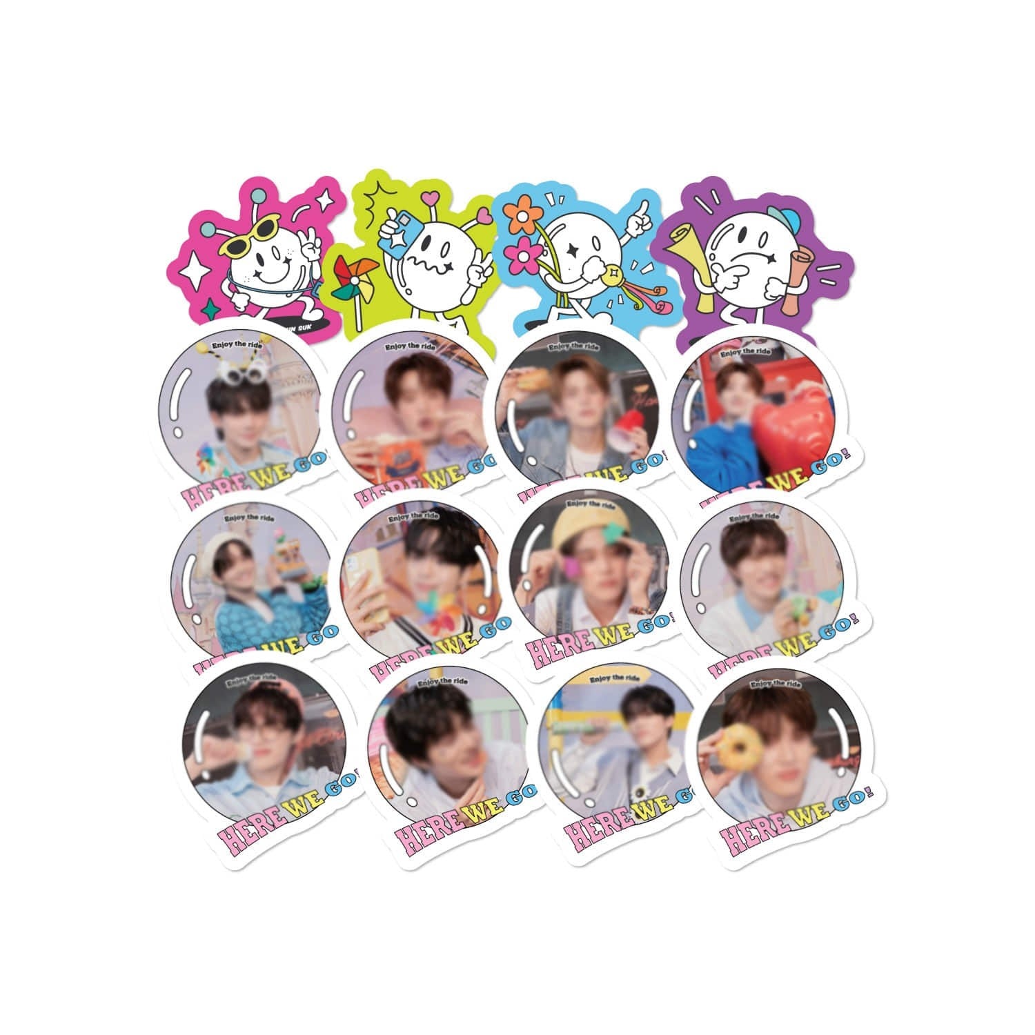 TREASURE WORLD Goods - STICKER SET - kpoptown.ca