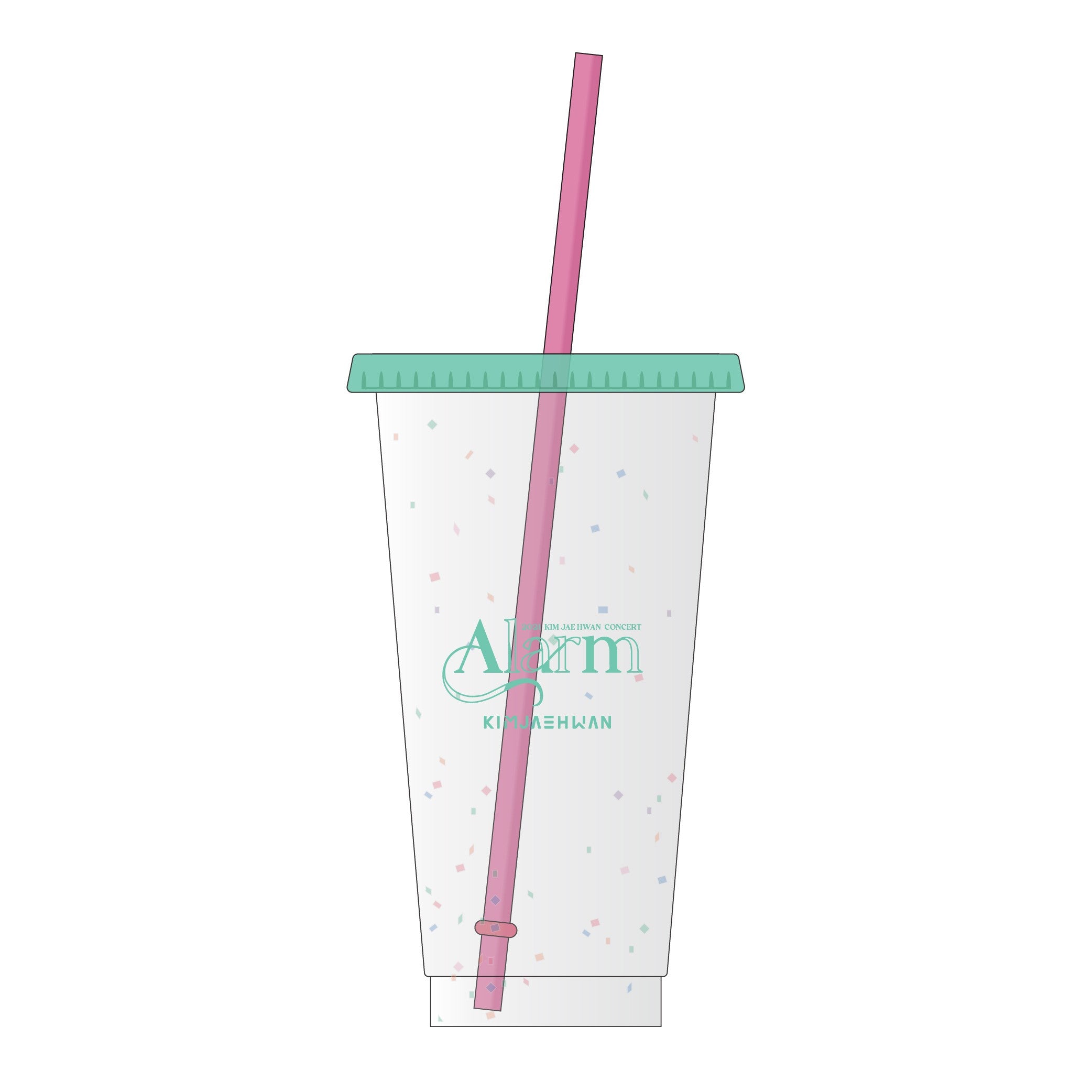 KIM JAE HWAN Alram Goods - Colour-Changing Reusable Tumbler - kpoptown.ca