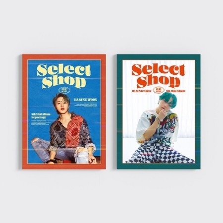 [SET] Ha Sung Woon 5th Mini Album Repackage - Select Shop (SET ver.) 2CD + 2Poster - kpoptown.ca