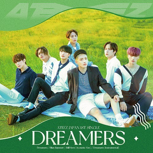 [Japanese Edition] ATEEZ 1st Single Album - Dreamers (Standard Edition) CD - kpoptown.ca