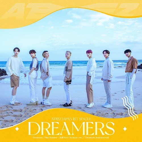 [Japanese Edition] ATEEZ 1st Single Album - Dreamers (1st Limited Edition Type-A) CD + DVD - kpoptown.ca