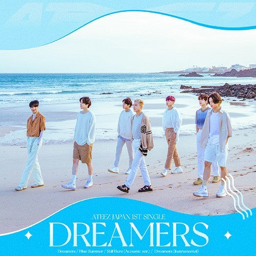 [Japanese Edition] ATEEZ 1st Single Album - Dreamers (1st Limited Edition Type-B) CD + DVD - kpoptown.ca