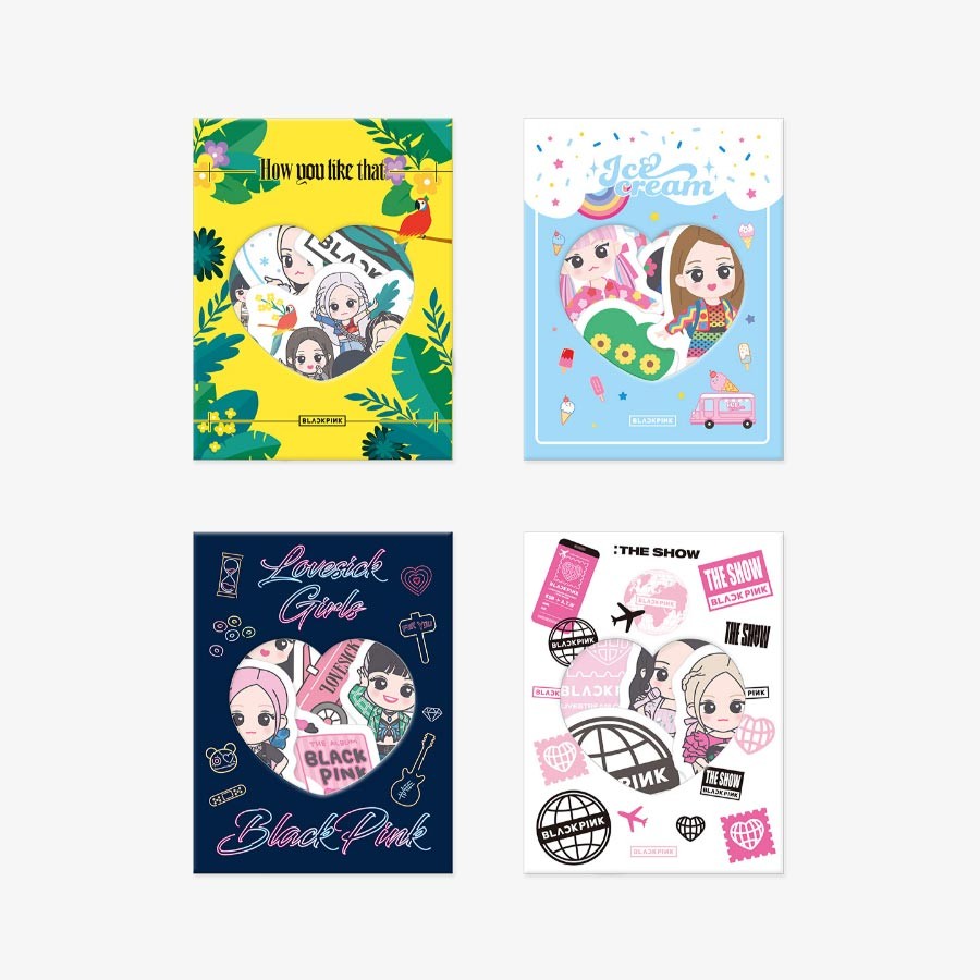 BLACKPINK 5th Anniversary Goods - Sticker Pack - kpoptown.ca