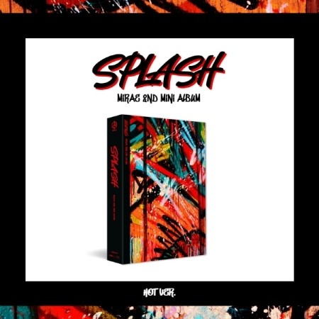 MIRAE 2nd Mini Album - Splash (Hot Ver.) CD + Poster - kpoptown.ca