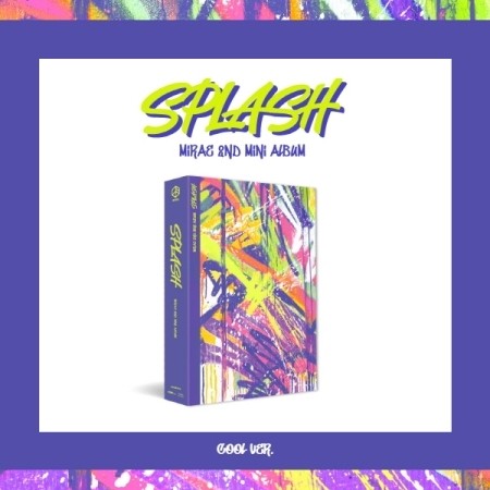 MIRAE 2nd Mini Album - Splash (Cool Ver.) CD + Poster - kpoptown.ca