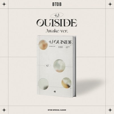 BTOB Special Album - 4U : OUTSIDE (Awake ver.) CD + Poster - kpoptown.ca