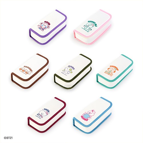 [BT21] BT21 X Monopoly Collaboration - Baby Canvas Pen Pouch Jelly Candy - kpoptown.ca