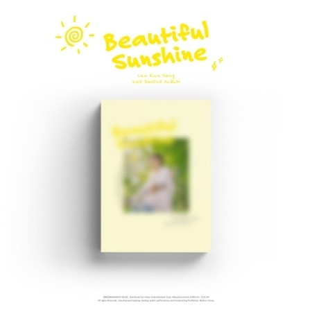 Lee Eun Sang 2nd Single Album - Beautiful Sunshine (Sunshine ver.) CD + Poster - kpoptown.ca